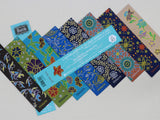 LIFE DESIGN STUDIO Woven Batik Bookmarks