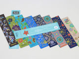 LIFE DESIGN STUDIO Woven Batik Bookmarks