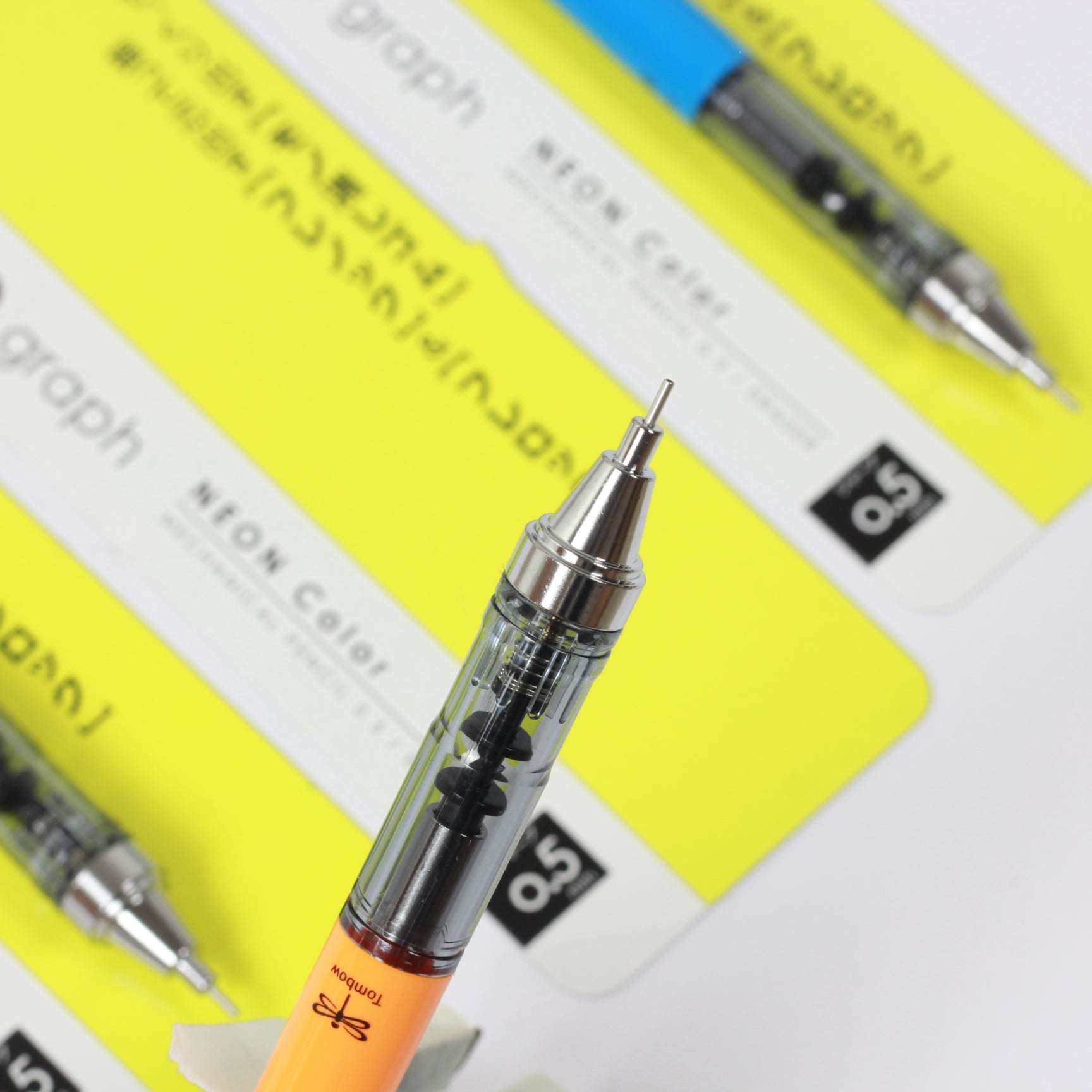 TOMBOW Mech. Pencil Mono Graph 0.5mm Neon Blue