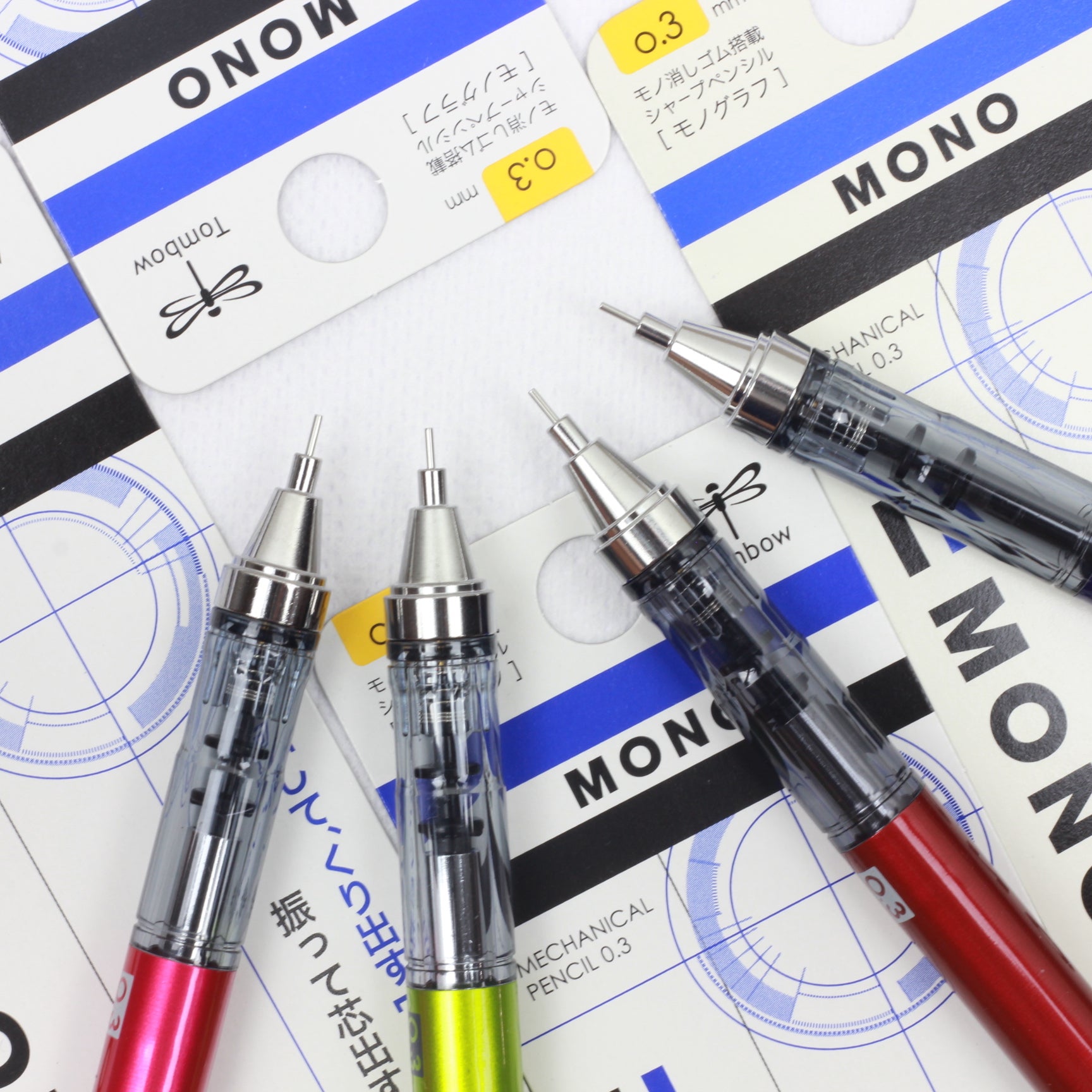 TOMBOW Mech. Pencil Mono Graph 0.3mm Pink