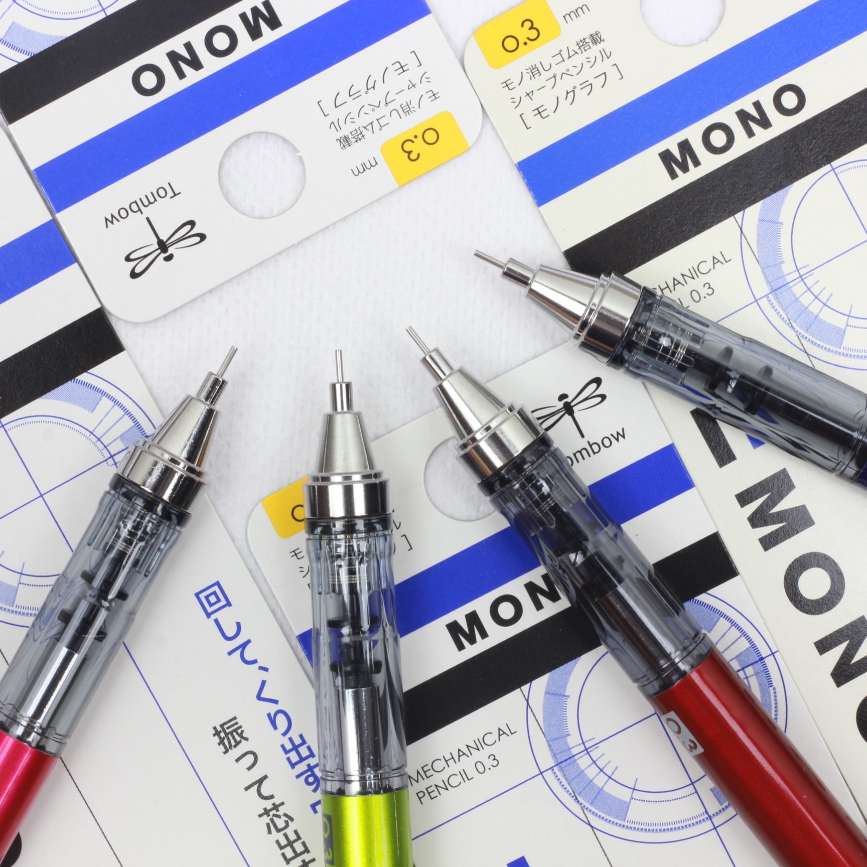 TOMBOW Mech. Pencil Mono Graph 0.3mm Blue