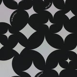 Artisan Wrapping Paper Sparkling Stars Silver & Black