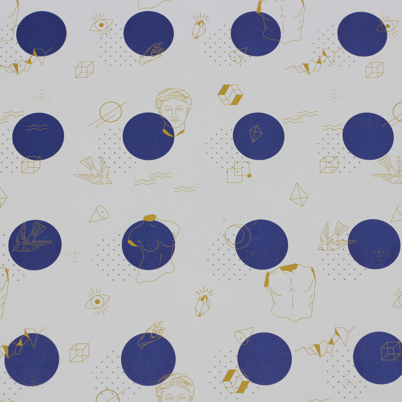 Artisan Wrapping Paper Sculpture of Art