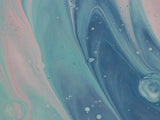 Artisan Wrapping Paper Pink Purple Marble