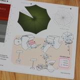 MUOC 3D Diy Trishaw Paper Craft