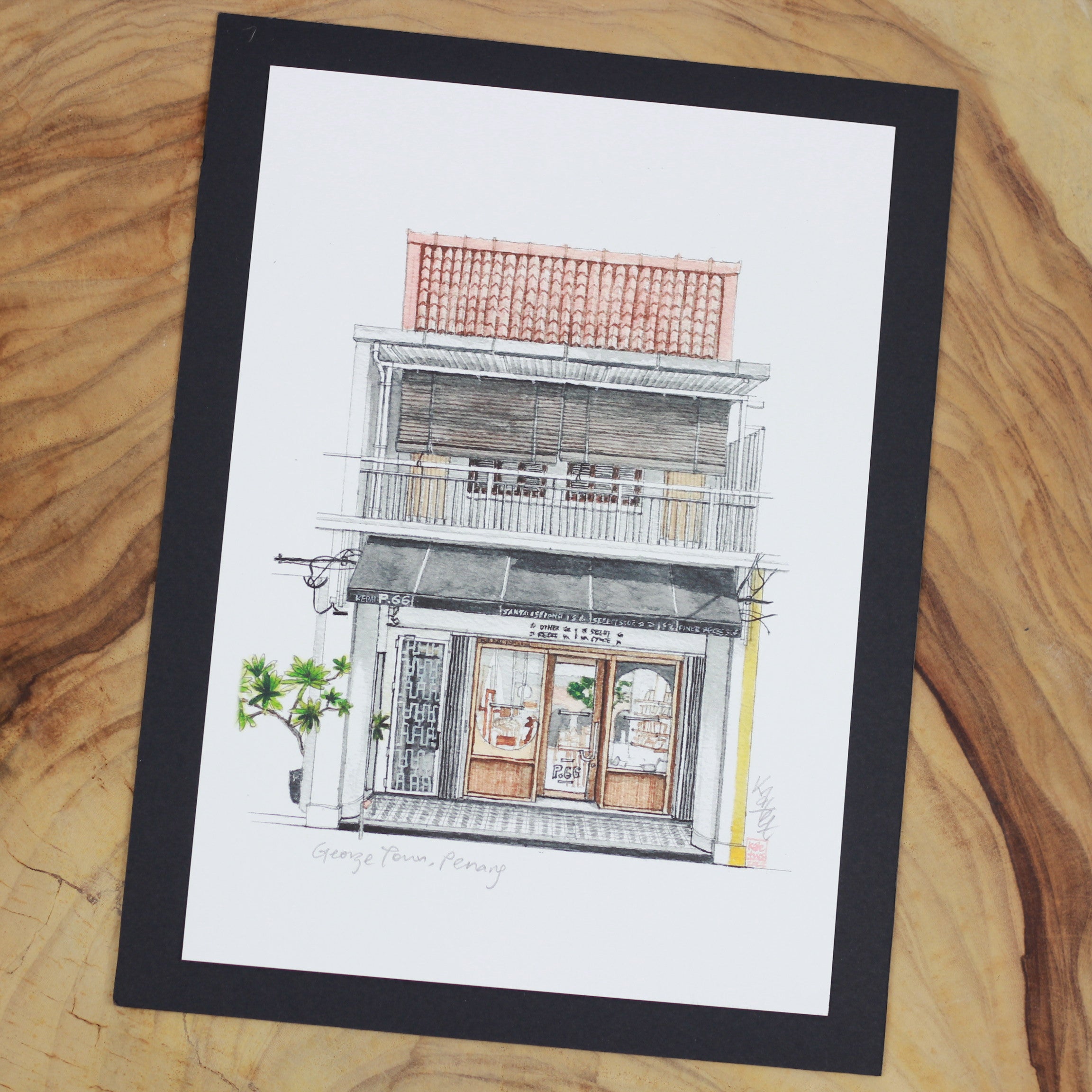 LORONGANDLANE A4 Print P.66 Store Campbell