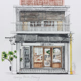 LORONGANDLANE A4 Print P.66 Store Campbell