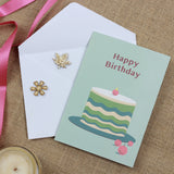 EJMEMENTO Greeting Card Cake