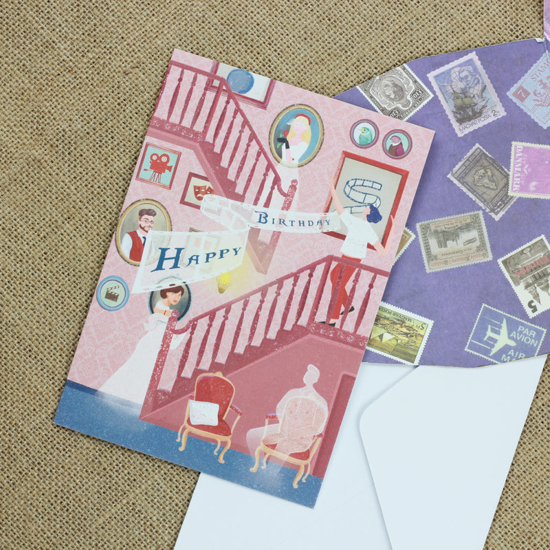 EJMEMENTO Greeting Card Film Maestro