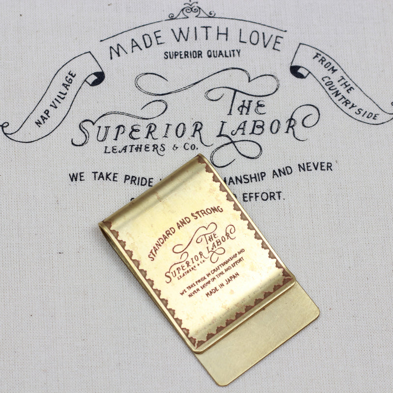 THE SUPERIOR LABOR Brass Paper Clip