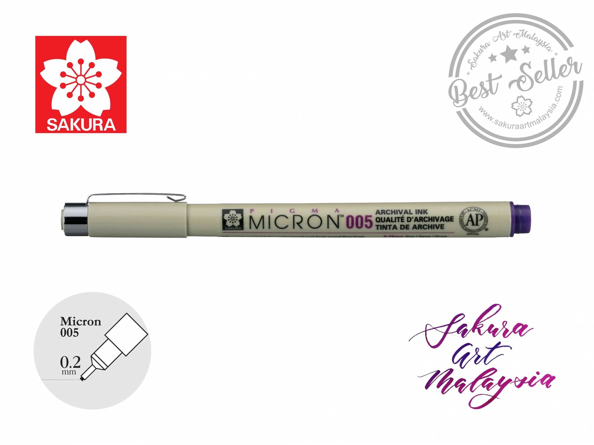 SAKURA Pigma Micron Pen Colour