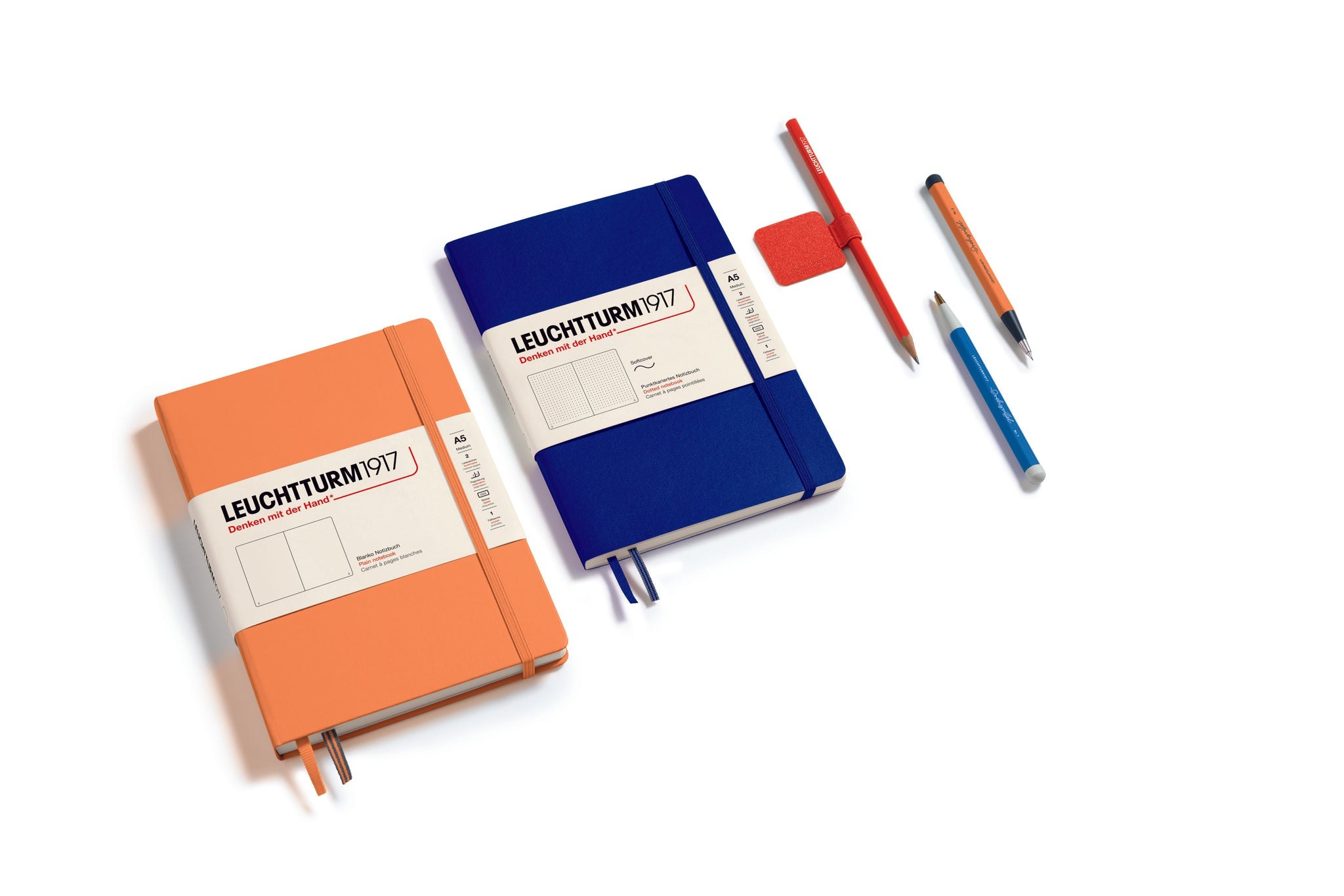 LEUCHTTURM1917 Notebook Hardcover A5 Medium Plain Ink