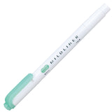 ZEBRA WKT7 Mildliner Highlighter Blue Green