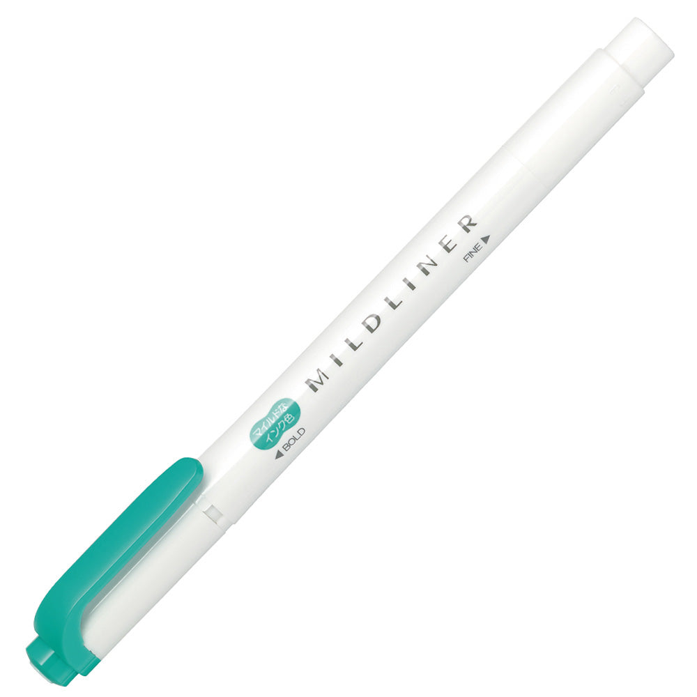 ZEBRA WKT7 Mildliner Highlighter Summer Green