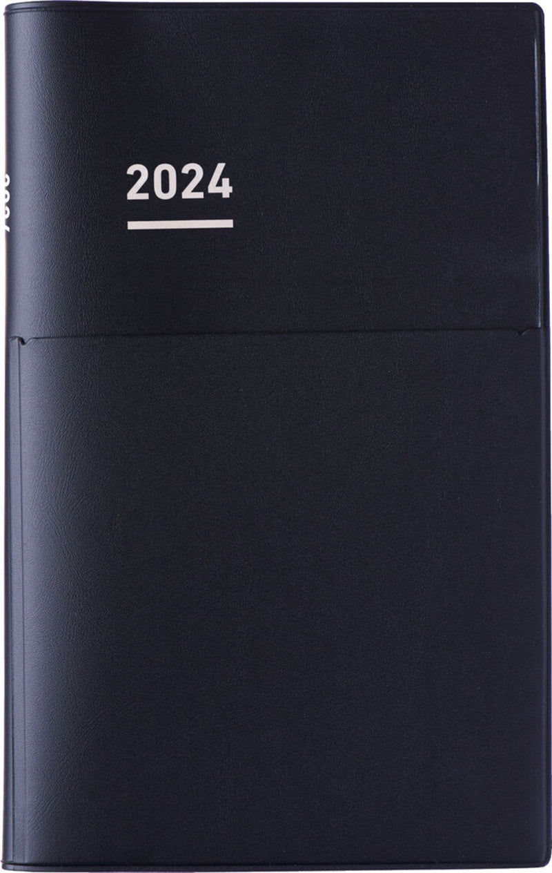 KOKUYO 2024 Jibun Techo Diary Biz Matte Black