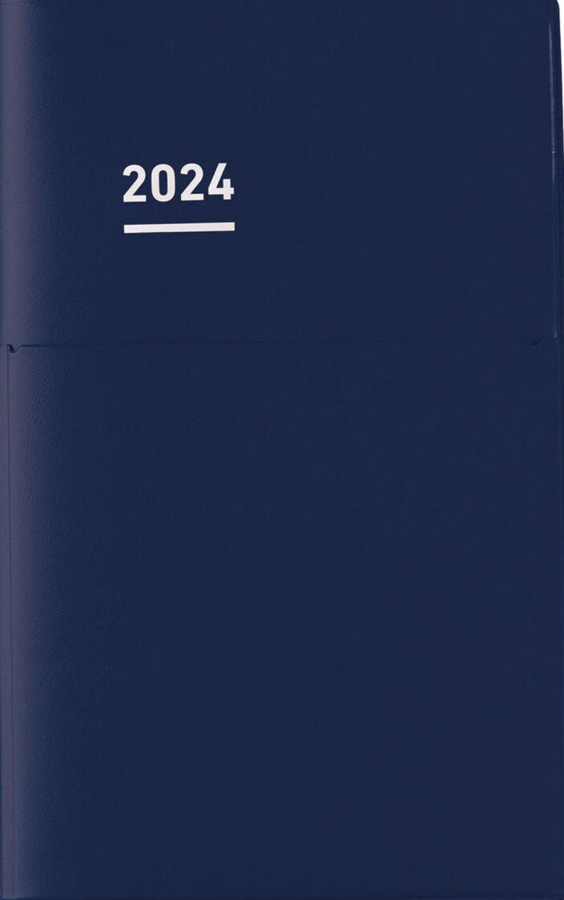 KOKUYO 2024 Jibun Techo Diary Biz Matte Navy