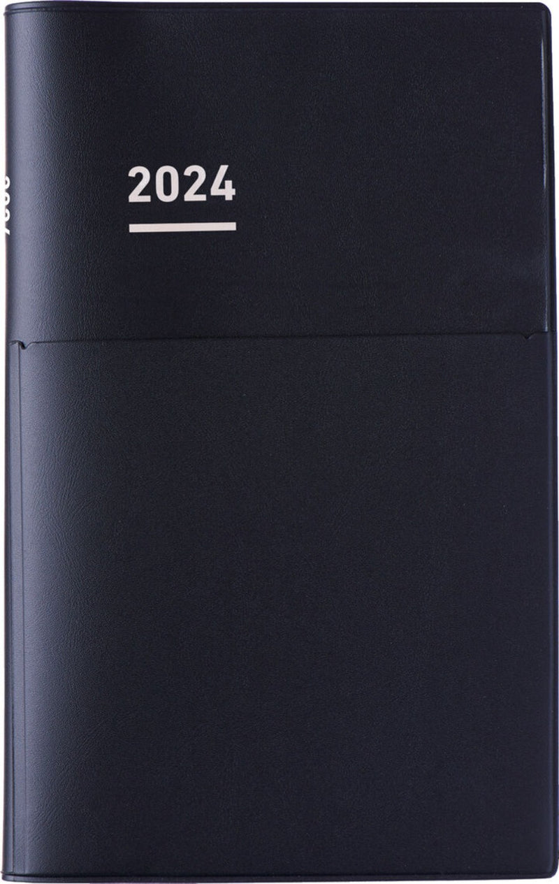 KOKUYO 2024 Jibun Techo Diary Biz mini Matte Black
