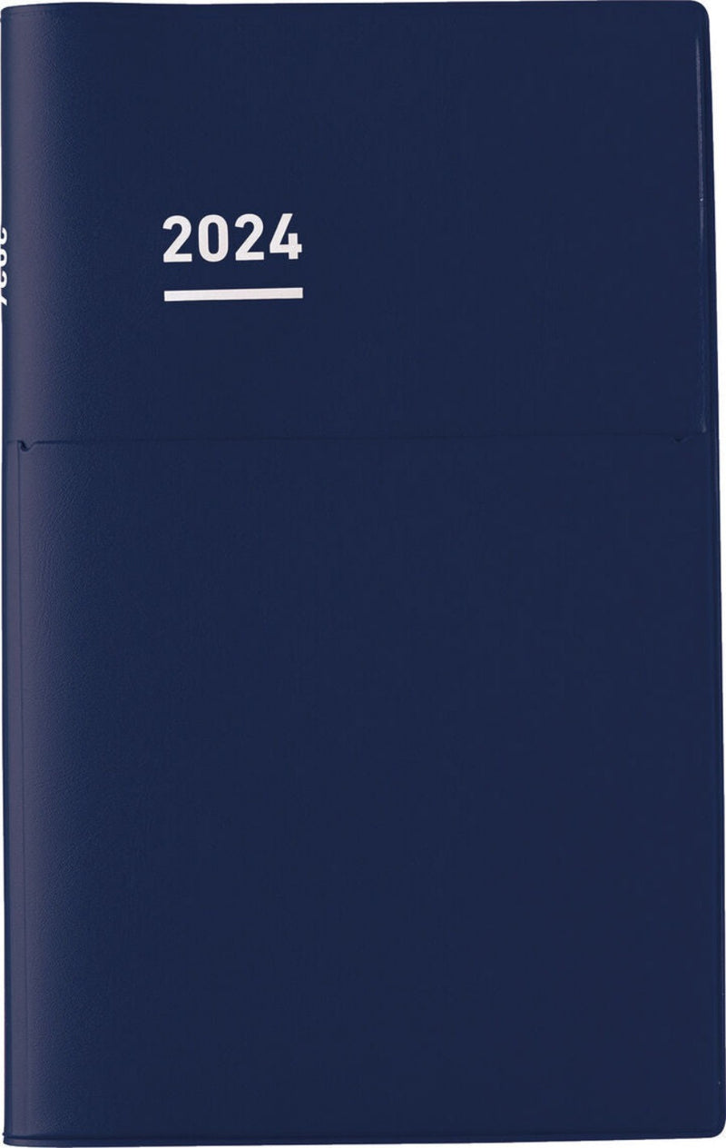 KOKUYO 2024 Jibun Techo Diary Biz mini Matte Navy