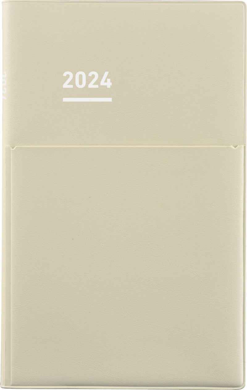 KOKUYO 2024 Jibun Techo Diary Biz mini Light Beige