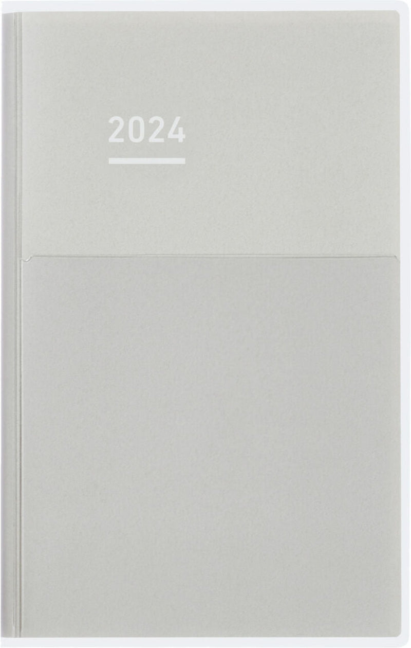 KOKUYO 2024 Jibun Techo Diary Days Grey