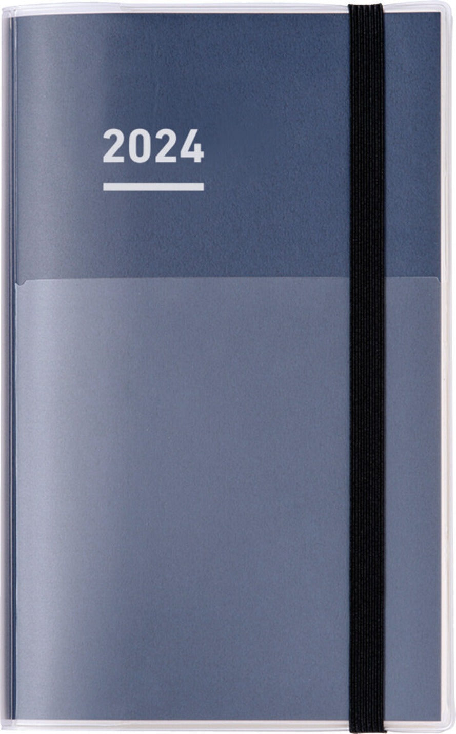 KOKUYO 2024 Jibun Techo Diary 3in1 STD Indigo