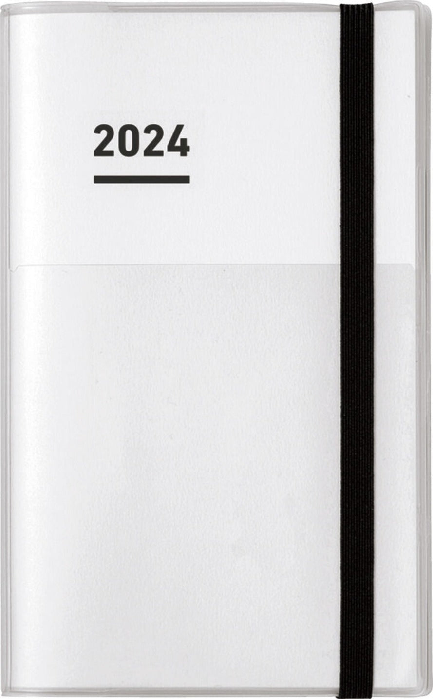KOKUYO 2024 Jibun Techo Diary 3in1 STD White