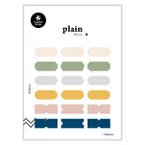 SUATELIER Plain Deco Stickers