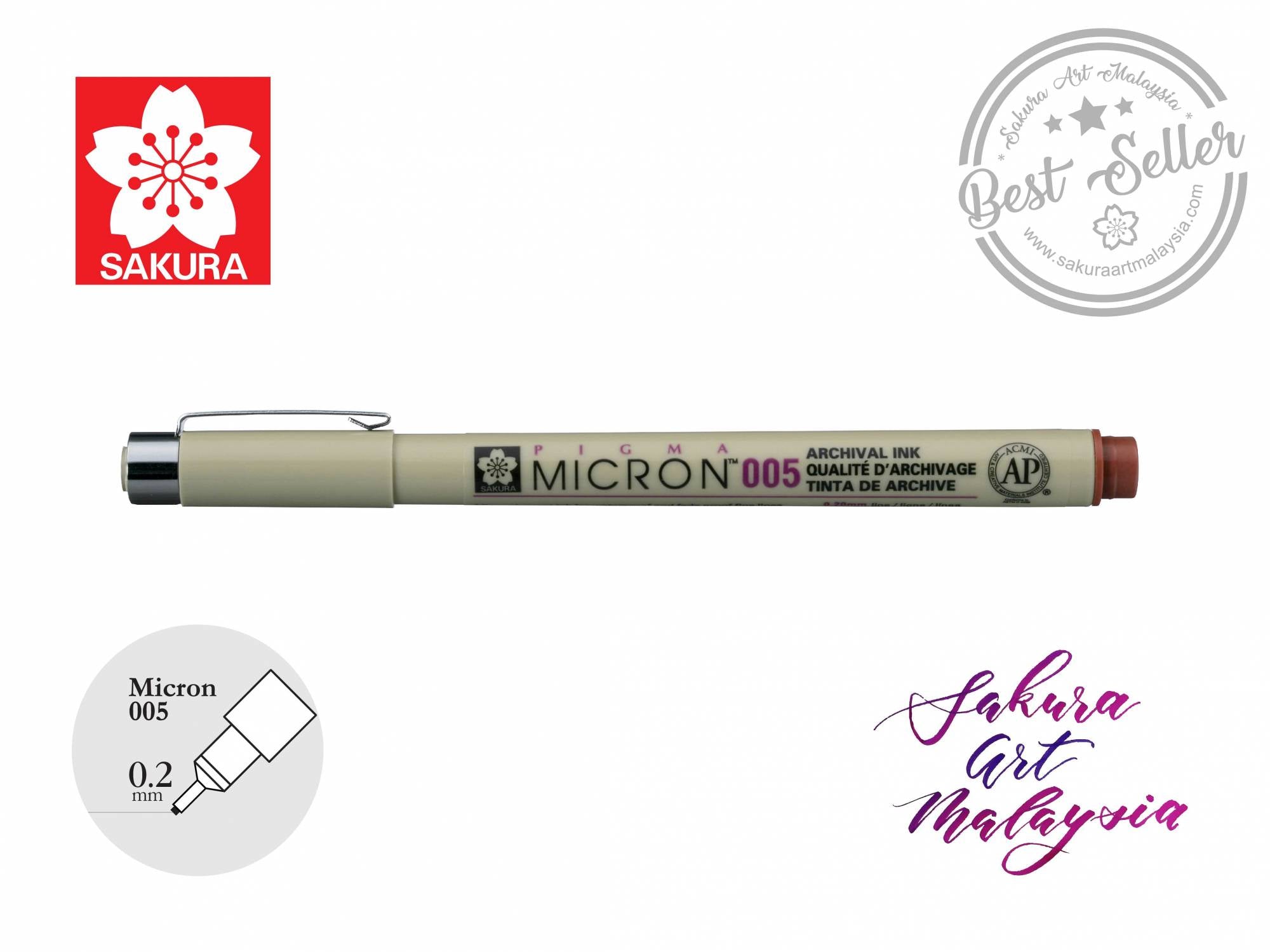 SAKURA Pigma Micron Pen Colour