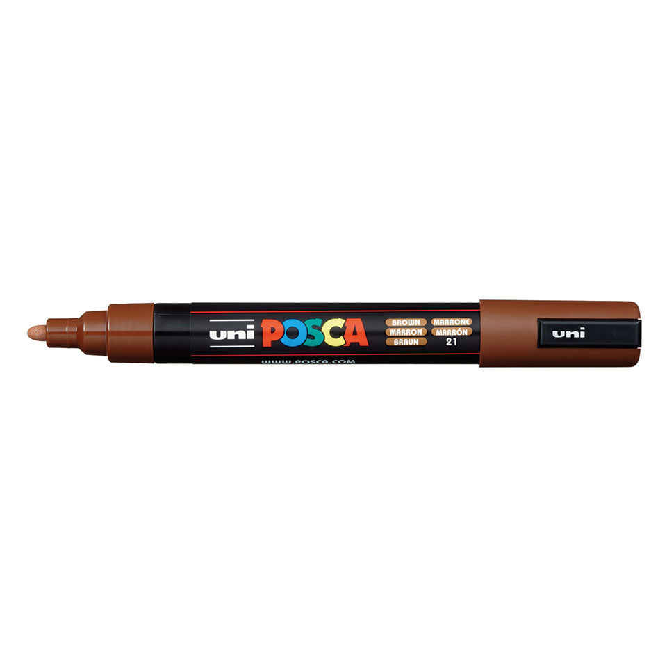 UNI Posca Water Marker Pen Medium Brown