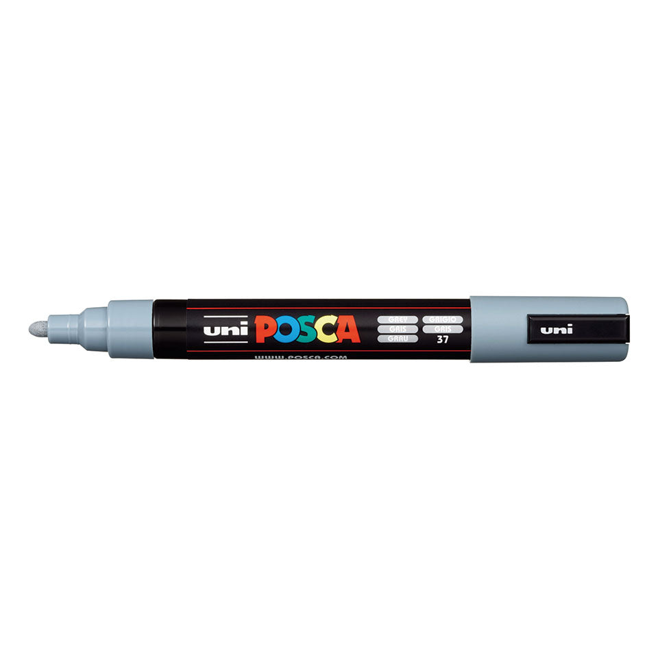 UNI Posca Water Marker Pen Medium Grey