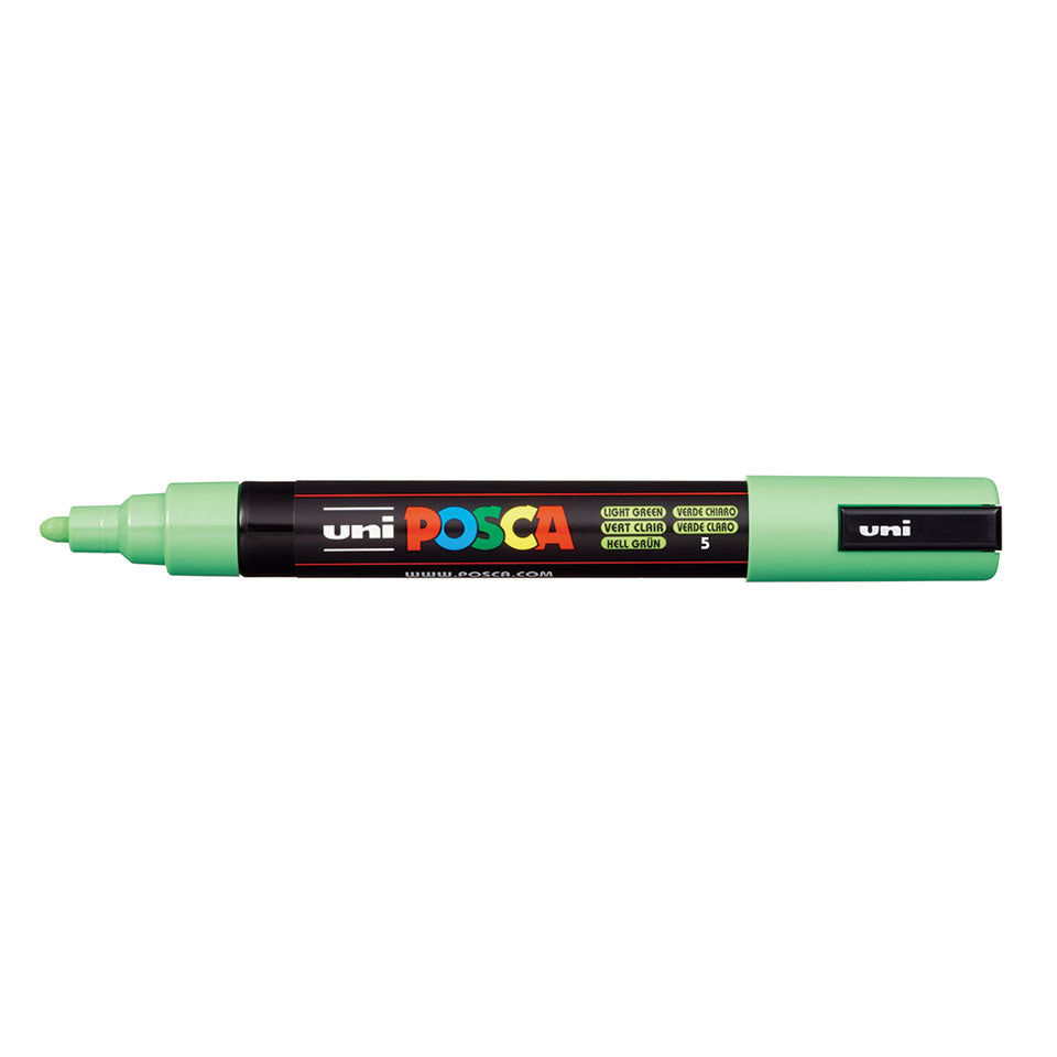 UNI Posca Water Marker Pen Medium Light Green