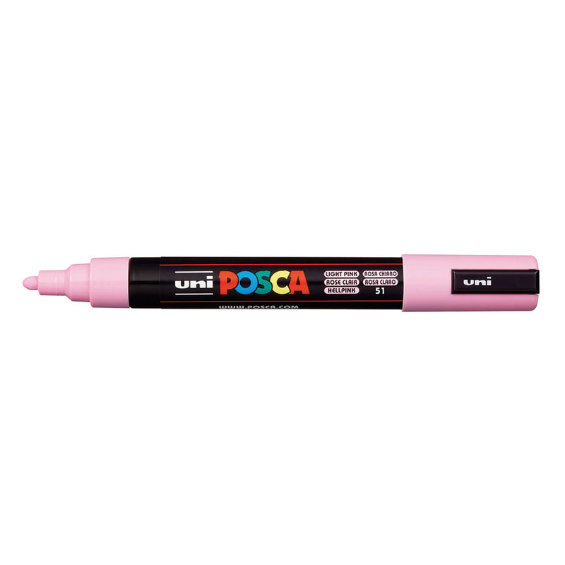 UNI Posca Water Marker Pen Medium Light Pink