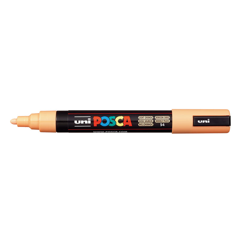 UNI Posca Water Marker Pen Medium Light Orange