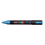 UNI Posca Water Marker Pen Medium Metallic Blue