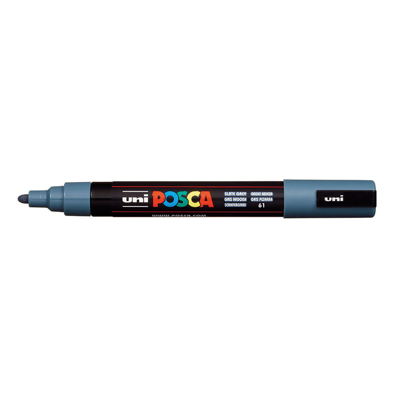 UNI Posca Water Marker Pen Medium Slate Grey