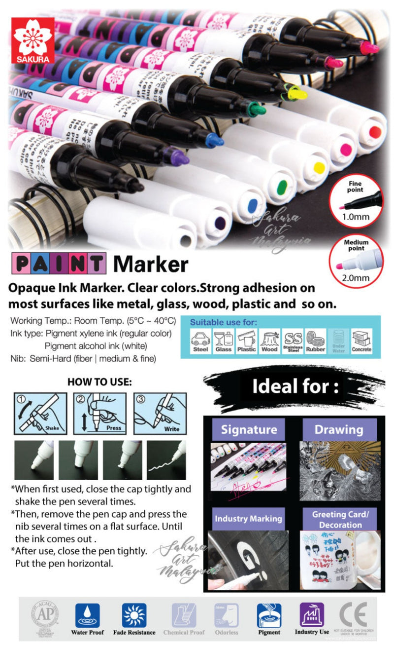 SAKURA Paint Marker Pen