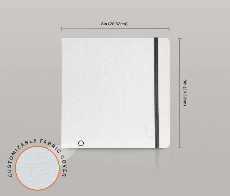 ETCHR Sketchbook Square Hot Press 8" x 8"