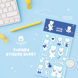 TFT Themed Sticker Sheet Little Cutie