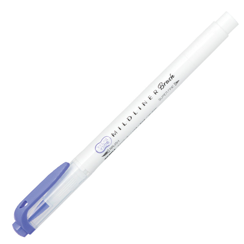 ZEBRA Mildliner Brush Pen WFT8 Lavender