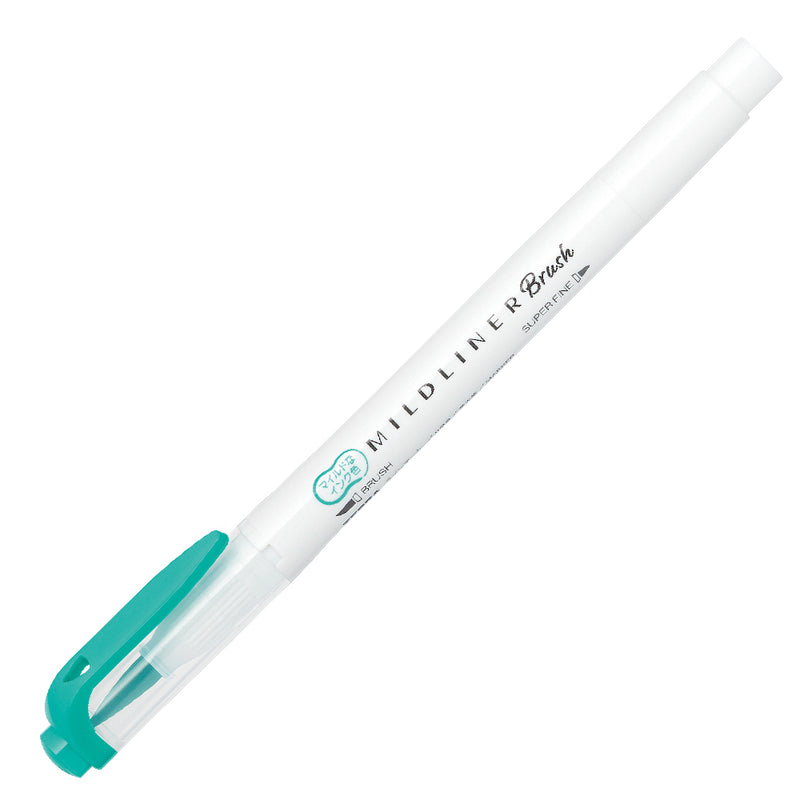 ZEBRA Mildliner Brush Pen WFT8 Summer Green
