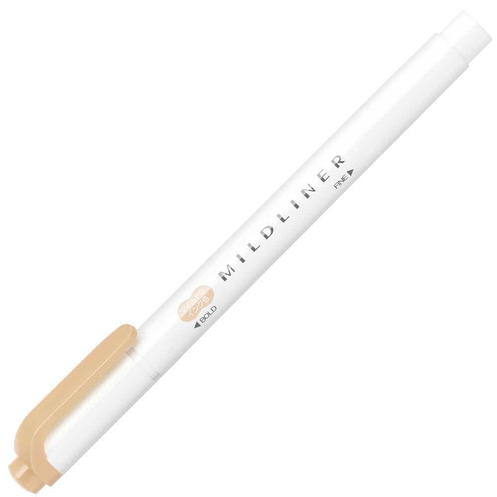 ZEBRA WKT7 Mildliner Highlighter Beige