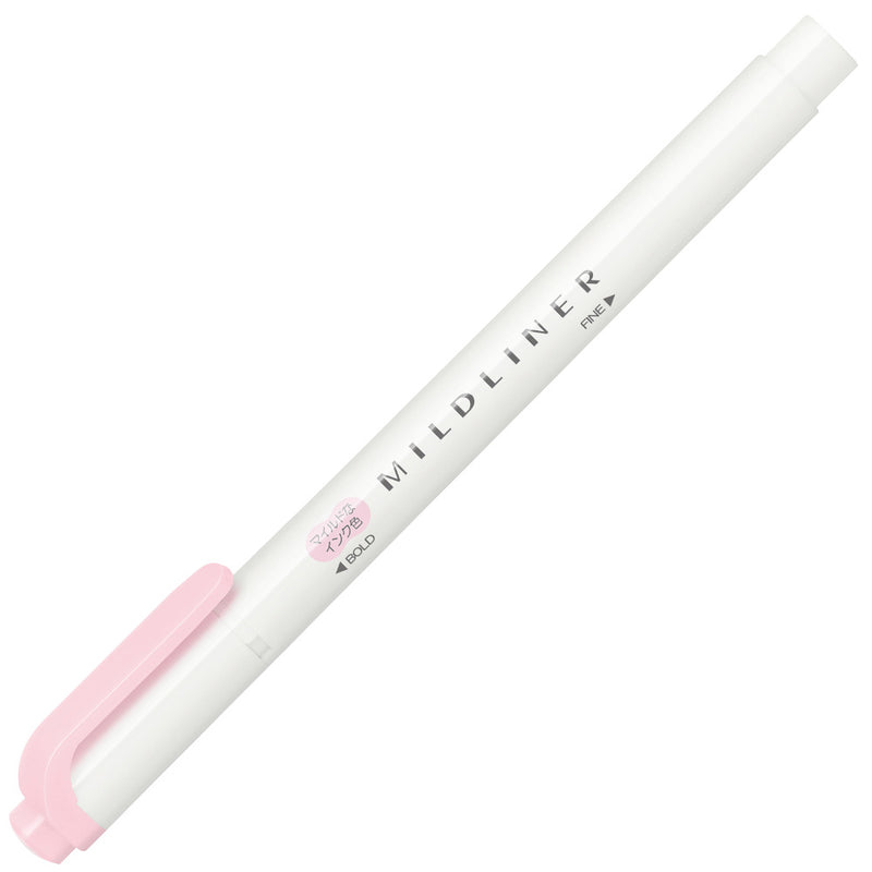 ZEBRA WKT7 Mildliner Highlighter Baby Pink
