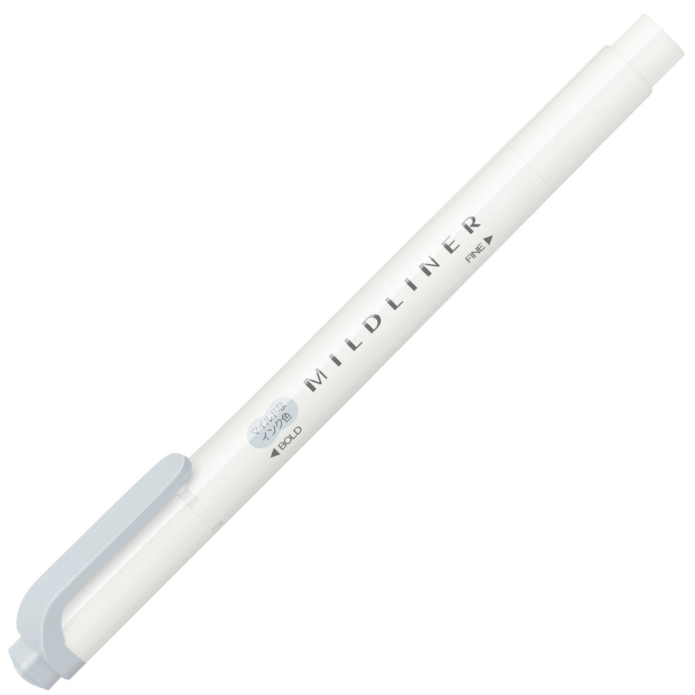 ZEBRA WKT7 Mildliner Highlighter Cool Grey