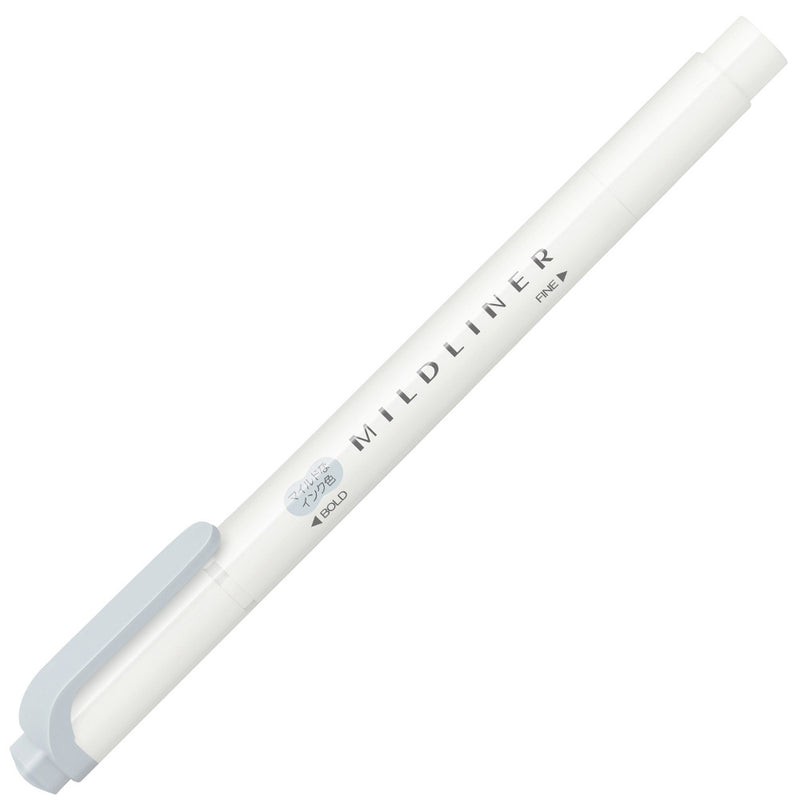 ZEBRA WKT7 Mildliner Highlighter Cool Grey