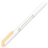 ZEBRA WKT7 Mildliner Highlighter Honey Orange