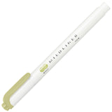 ZEBRA WKT7 Mildliner Highlighter Olive