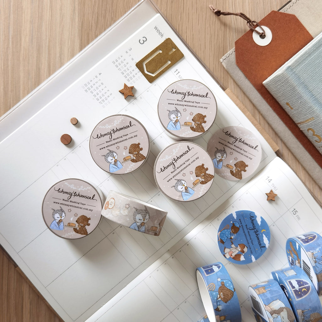 WHIMSY WHIMSICAL Washi Tape Afternoon Tea