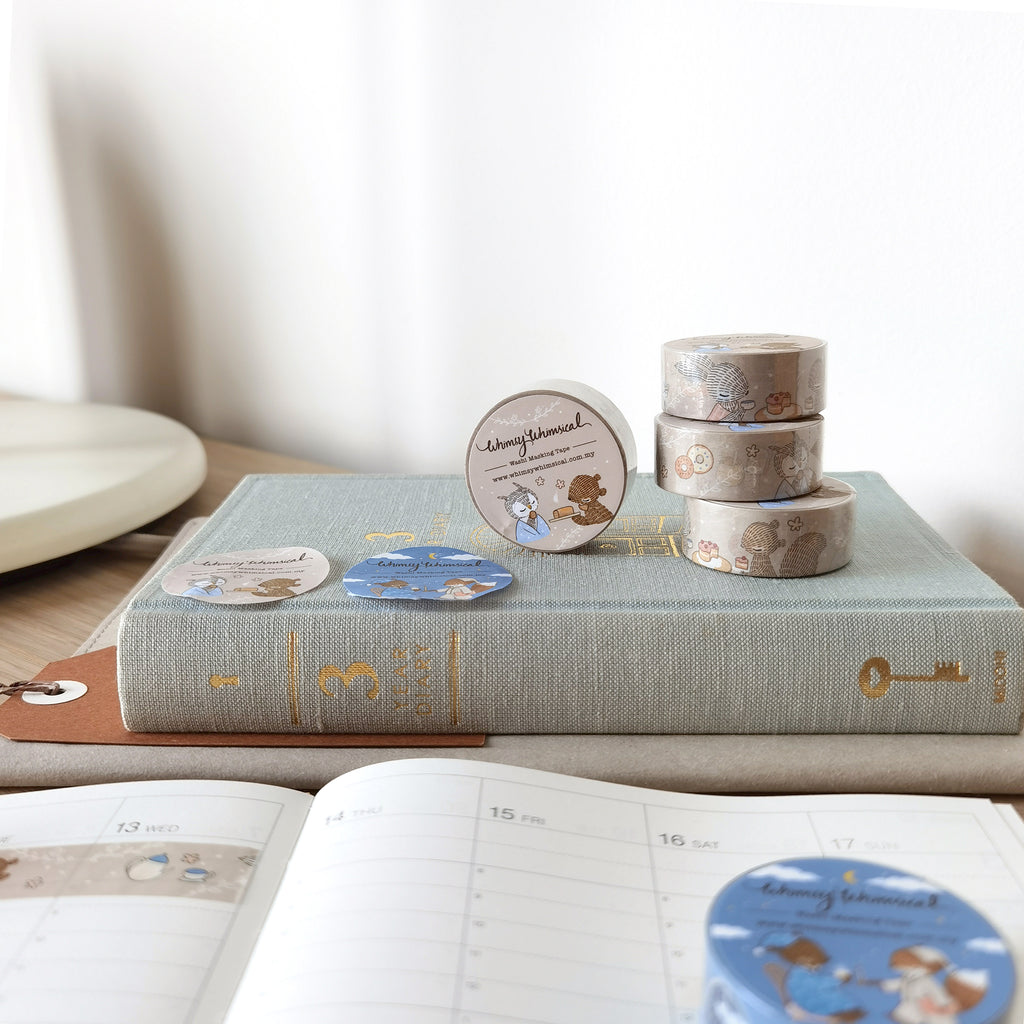 WHIMSY WHIMSICAL Washi Tape Afternoon Tea