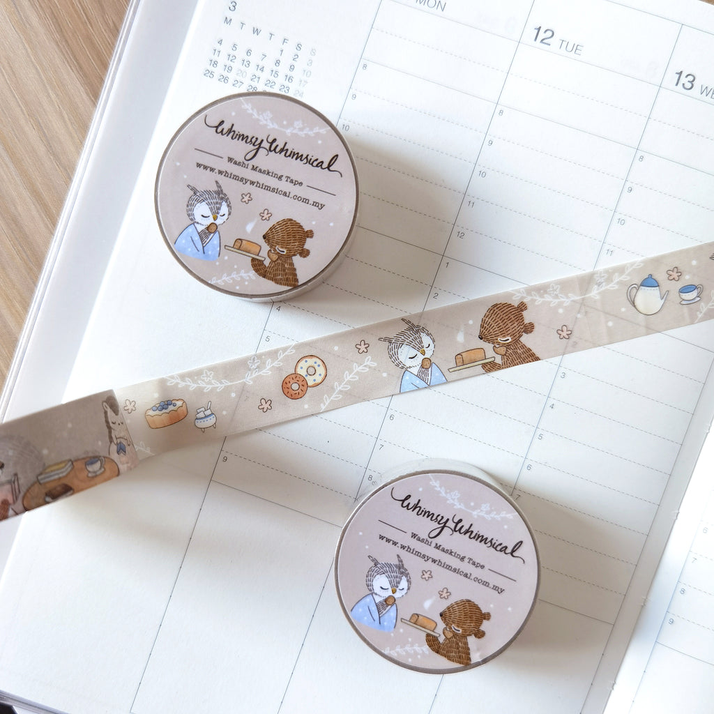 WHIMSY WHIMSICAL Washi Tape Afternoon Tea