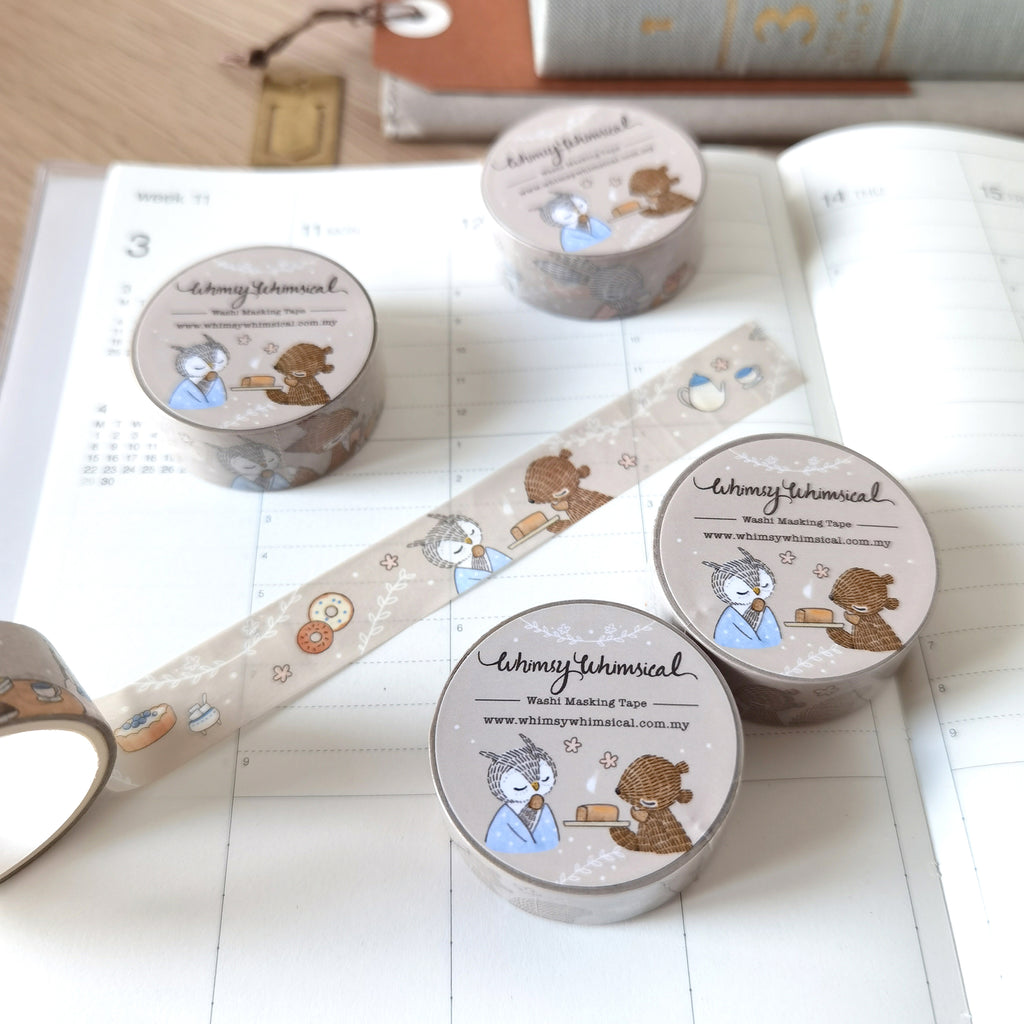 WHIMSY WHIMSICAL Washi Tape Afternoon Tea